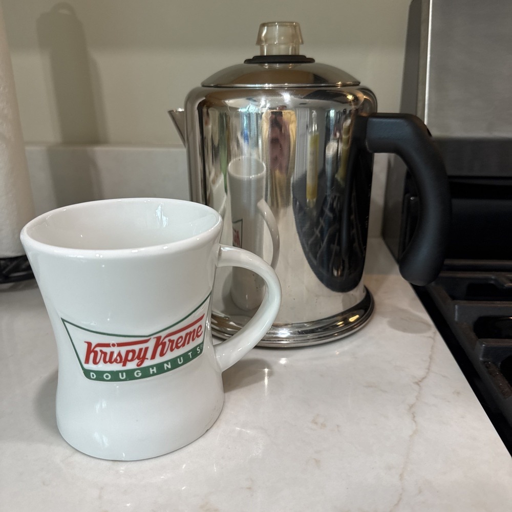 Krispy Kreme Diner Style Heavy Duty Coffee Cup Mug